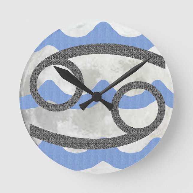 Cancer Round Clock (Front)