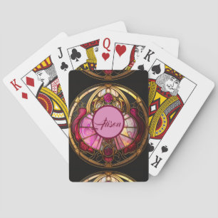 Cancer Ruby Radiance Playing Cards