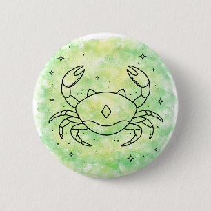 Cancer Sign 2 Inch Round Button