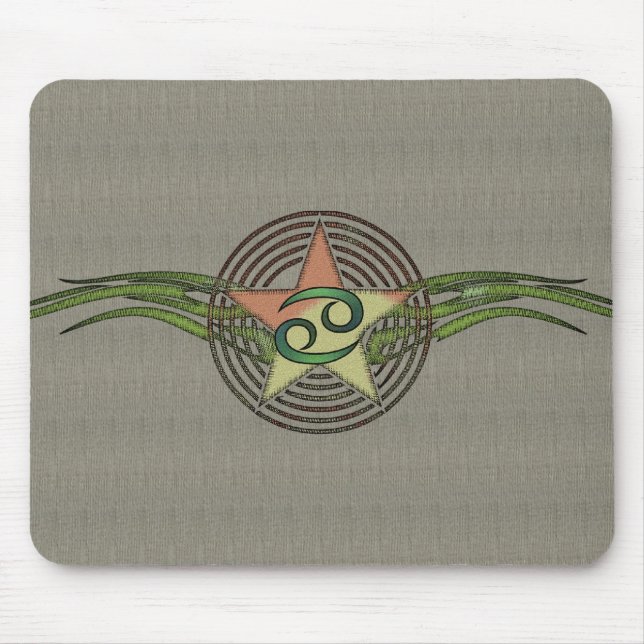 Cancer Star Mouse Pad (Front)