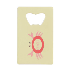 Cancer Star Sign Crab Bottle Opener Credit Card Bottle Opener
