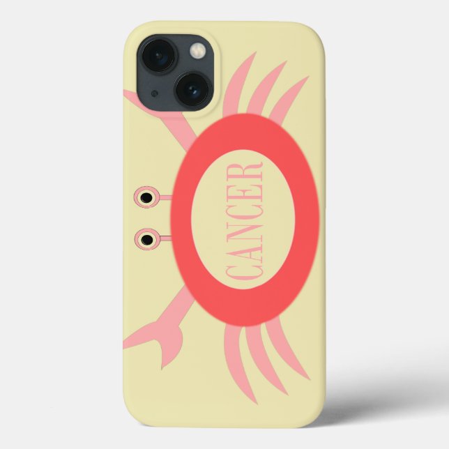 Cancer Star Sign Crab iPad Case (Back)