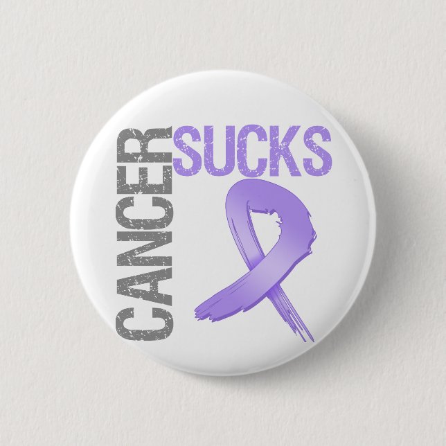 Cancer SUCKS 2 Inch Round Button (Front)