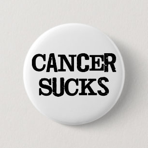 Cancer Sucks 2 Inch Round Button