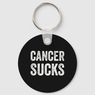 Cancer Sucks Support Awareness Fighter Survivor Keychain