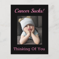 Cancer Sucks! Thinking Of You Funny Grumpy