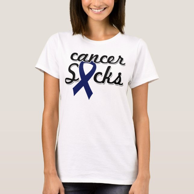 Cancer Sucks Women's Bella Flowy Circle Top (Front)