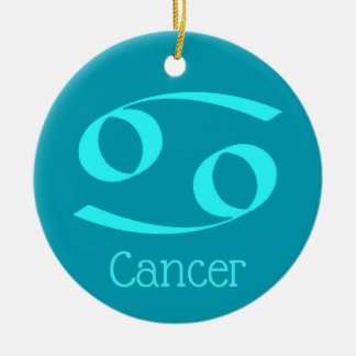 Cancer Sun Sign Zodiac Symbol  Ceramic Ornament