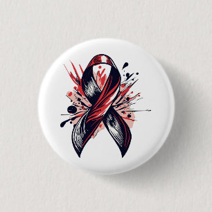 Cancer Support 1 Inch Round Button