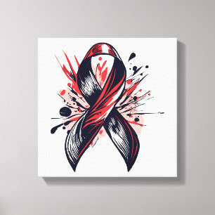 Cancer Support Canvas Print