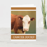 Cancer Support Funny Cow 