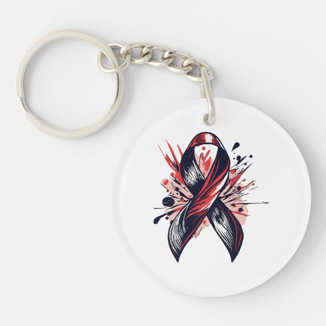 Cancer Support Keychain (Front)