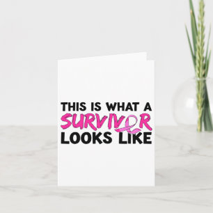 Cancer Survivor Awareness Apparel Card
