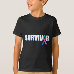 Cancer Survivor - Awareness Ribbon T-Shirt