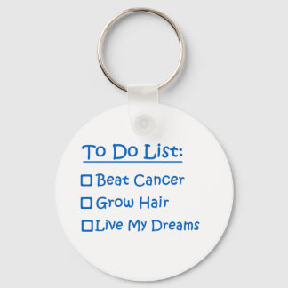 Cancer Survivor To Do List Keychain