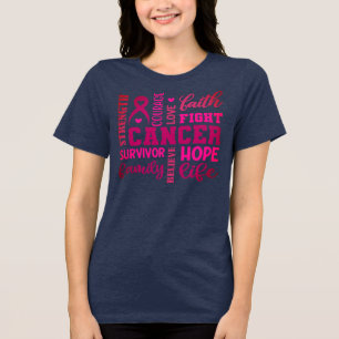 Cancer Survivor  Tri-Blend Shirt
