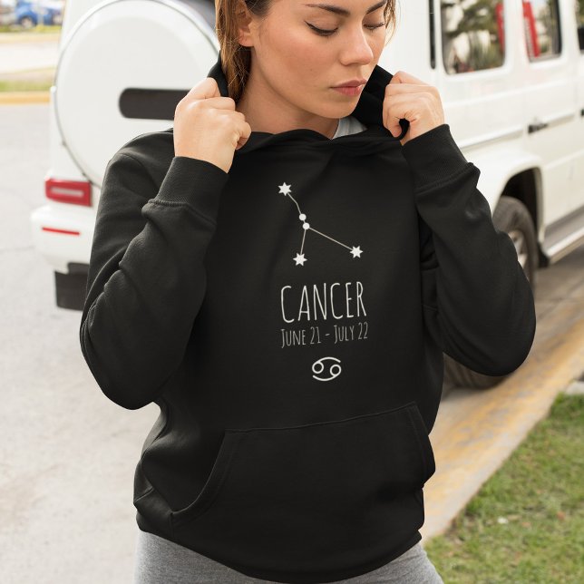 Cancer | Sweat - shirt à capuche de constellation  (Créateur téléchargé)