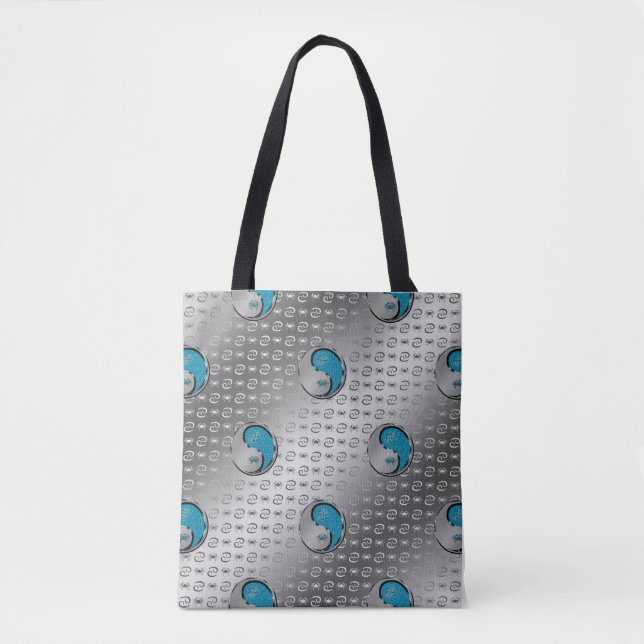 Cancer the Crab Tote Bag (Front)