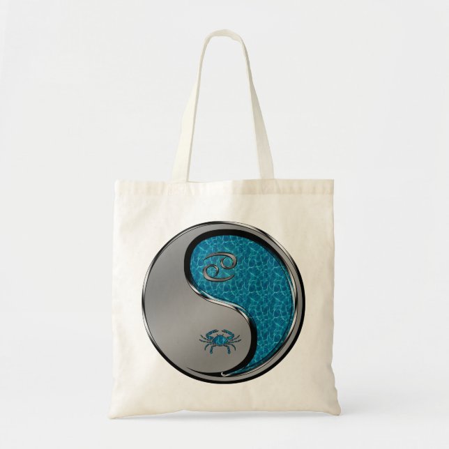 Cancer the Crab Tote Bag (Front)