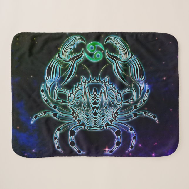 cancer the crab zodiac blanket (Front (Horizontal))