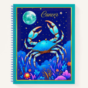 Cancer the Crab Zodiac Sign Journal 