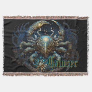 Cancer Throw Blanket