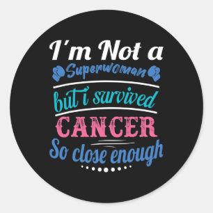 Cancer Thyroid Cancer Survivor  Classic Round Sticker