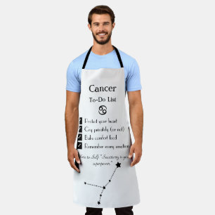 Cancer– To-Do List Apron