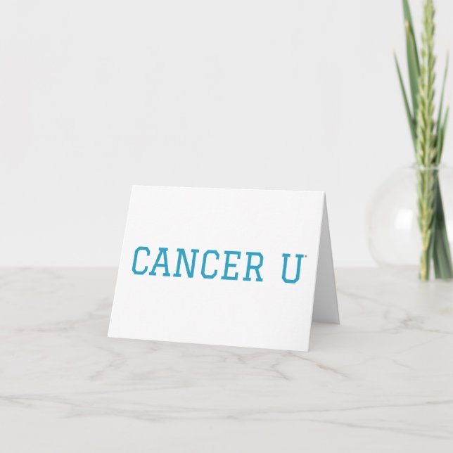 Cancer U Cartes pour notes (Devant)