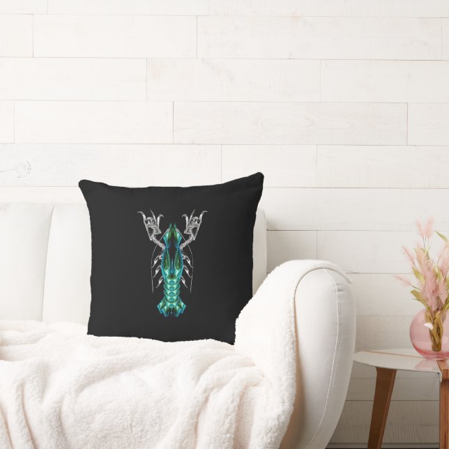 Cancer – Under the Moon’s Tide Throw Pillow (Couch)