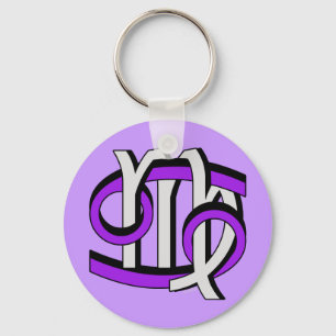 Cancer & Virgo PGy Keychain