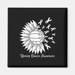 Cancer Volleyball Mom Grandma Pink Ribbon  Magnet