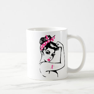 Cancer Warrior Awareness Tee Support Believe Coffee Mug