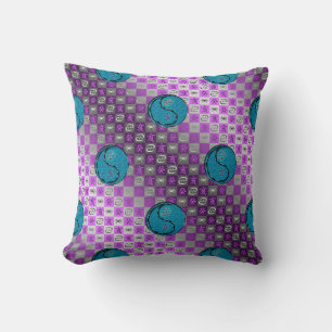 Cancer & Water Boar Throw Pillow