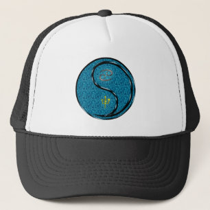 Cancer & Water Monkey Trucker Hat