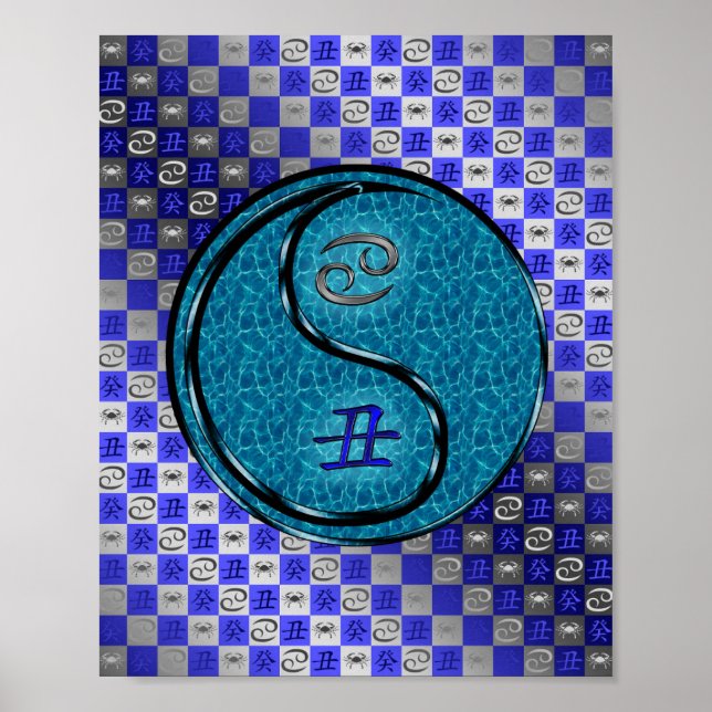 Cancer & Water Ox Poster (Front)