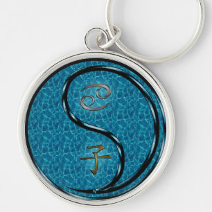 Cancer & Water Rat Keychain