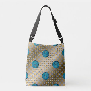 Cancer & Water Rat Throw Pillow Crossbody Bag