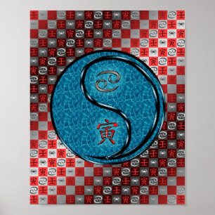 Cancer & Water Tiger Poster