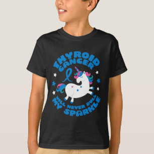 Cancer Will Never Dull My Sparkle Unicorn T-Shirt