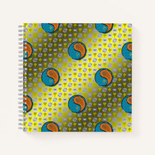 Cancer & Wood Monkey Notebook