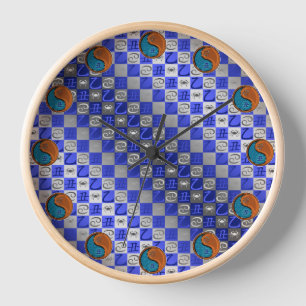Cancer & Wood Ox Clock