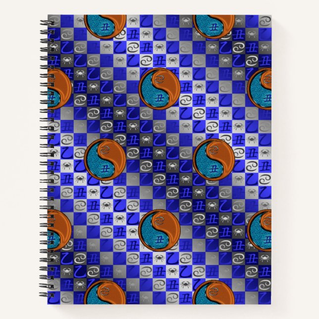 Cancer & Wood Ox Notebook (Front)