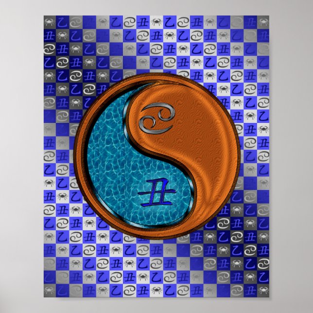 Cancer & Wood Ox Poster (Front)