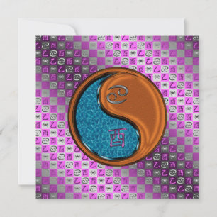 Cancer & Wood Rooster Card