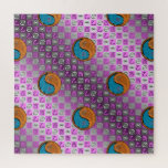 Cancer & Wood Rooster Jigsaw Puzzle<br><div class="desc">For those born under the sign of Cancer in the Year of the Wood Rooster.</div>