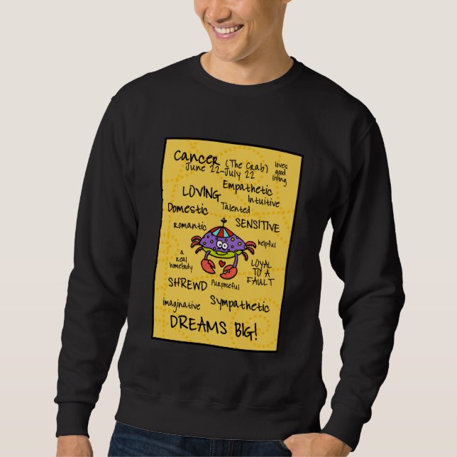 cancer wordcloud shirt (Front)
