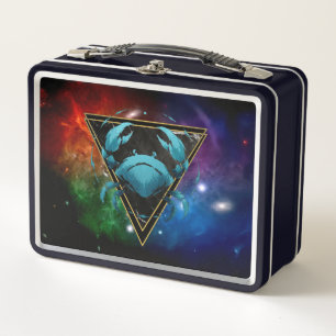 Cancer Zodiac Astrology Gift Metal Lunch Box