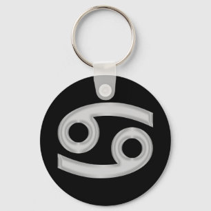 Cancer Zodiac Astrology Keychain