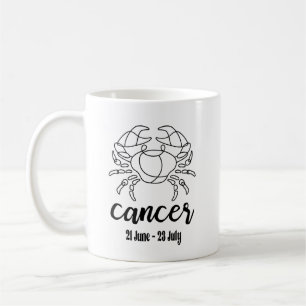 Cancer, Zodiac Coffee Mug